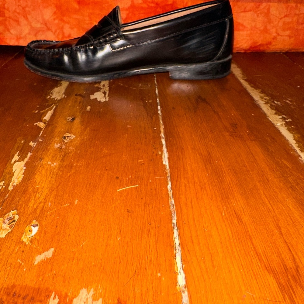 G.H. Bass & Co. Black Leather Loafers